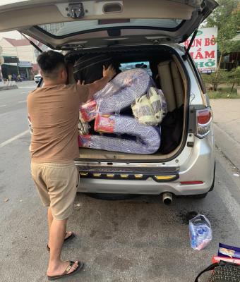 Đơn h&agrave;ng gửi tiện chuyến tới Anh Hậu TX B&igrave;nh Long B&igrave;nh Phước