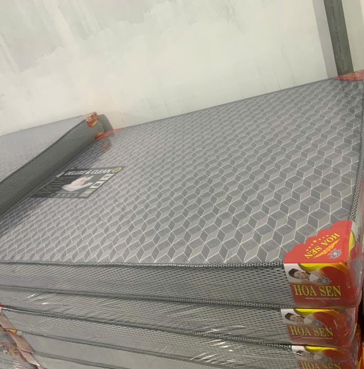 (Tặng Bộ Qu&agrave; 7 M&oacute;n) Nệm Cao Su Tổng Hợp Hoa Sen - Foam Nano Cao Cấp - N&acirc;ng Đỡ Vượt Trội - Bảo H&agrave;nh 10 Năm 
