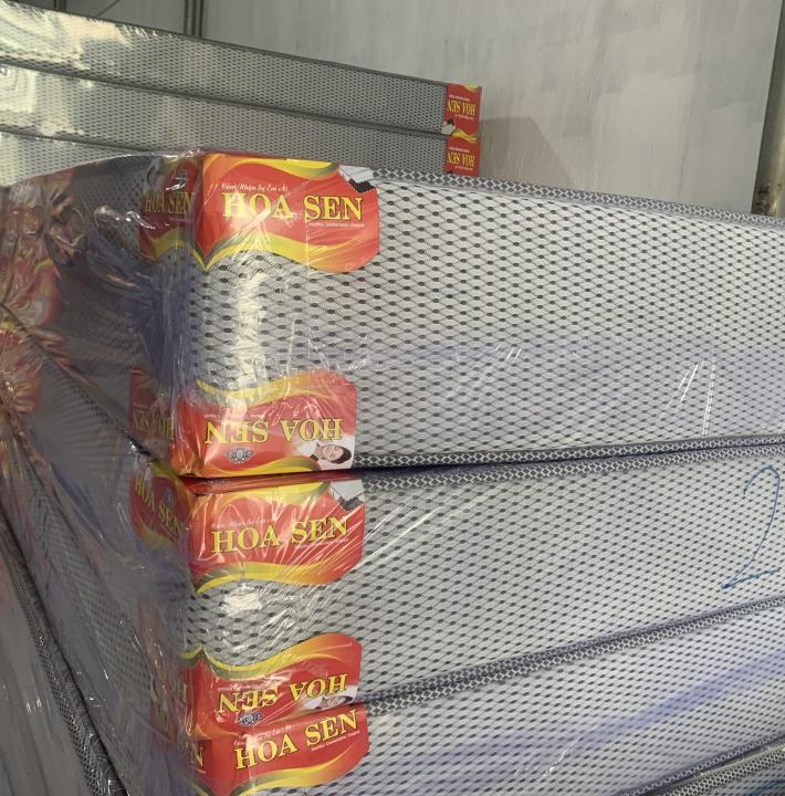 (Tặng Bộ Qu&agrave; 7 M&oacute;n) Nệm Cao Su Tổng Hợp Hoa Sen - Foam Nano Cao Cấp - N&acirc;ng Đỡ Vượt Trội - Bảo H&agrave;nh 10 Năm 