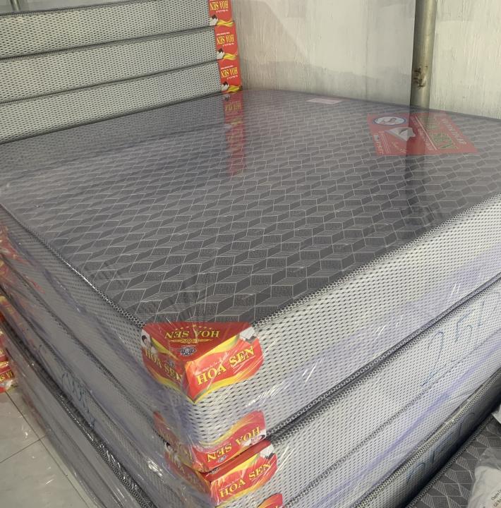 (Tặng Bộ Qu&agrave; 7 M&oacute;n) Nệm Cao Su Tổng Hợp Hoa Sen - Foam Nano Cao Cấp - N&acirc;ng Đỡ Vượt Trội - Bảo H&agrave;nh 10 Năm 