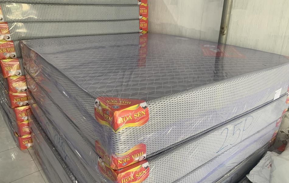 (Tặng Bộ Qu&agrave; 7 M&oacute;n) Nệm Cao Su Tổng Hợp Hoa Sen - Foam Nano Cao Cấp - N&acirc;ng Đỡ Vượt Trội - Bảo H&agrave;nh 10 Năm 