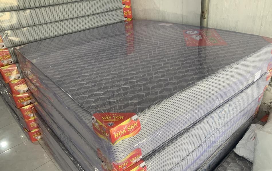 (Tặng Bộ Qu&agrave; 7 M&oacute;n) Nệm Cao Su Tổng Hợp Hoa Sen - Foam Nano Cao Cấp - N&acirc;ng Đỡ Vượt Trội - Bảo H&agrave;nh 10 Năm 